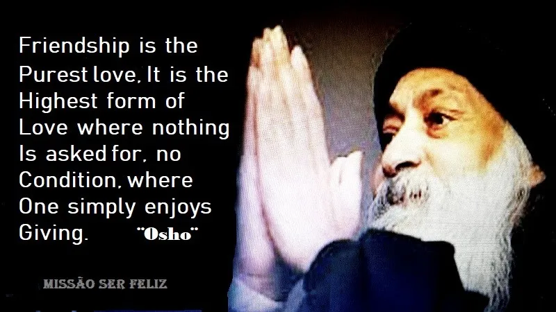 “Se o amor surgir, as religiões desaparecerão” – Osho
